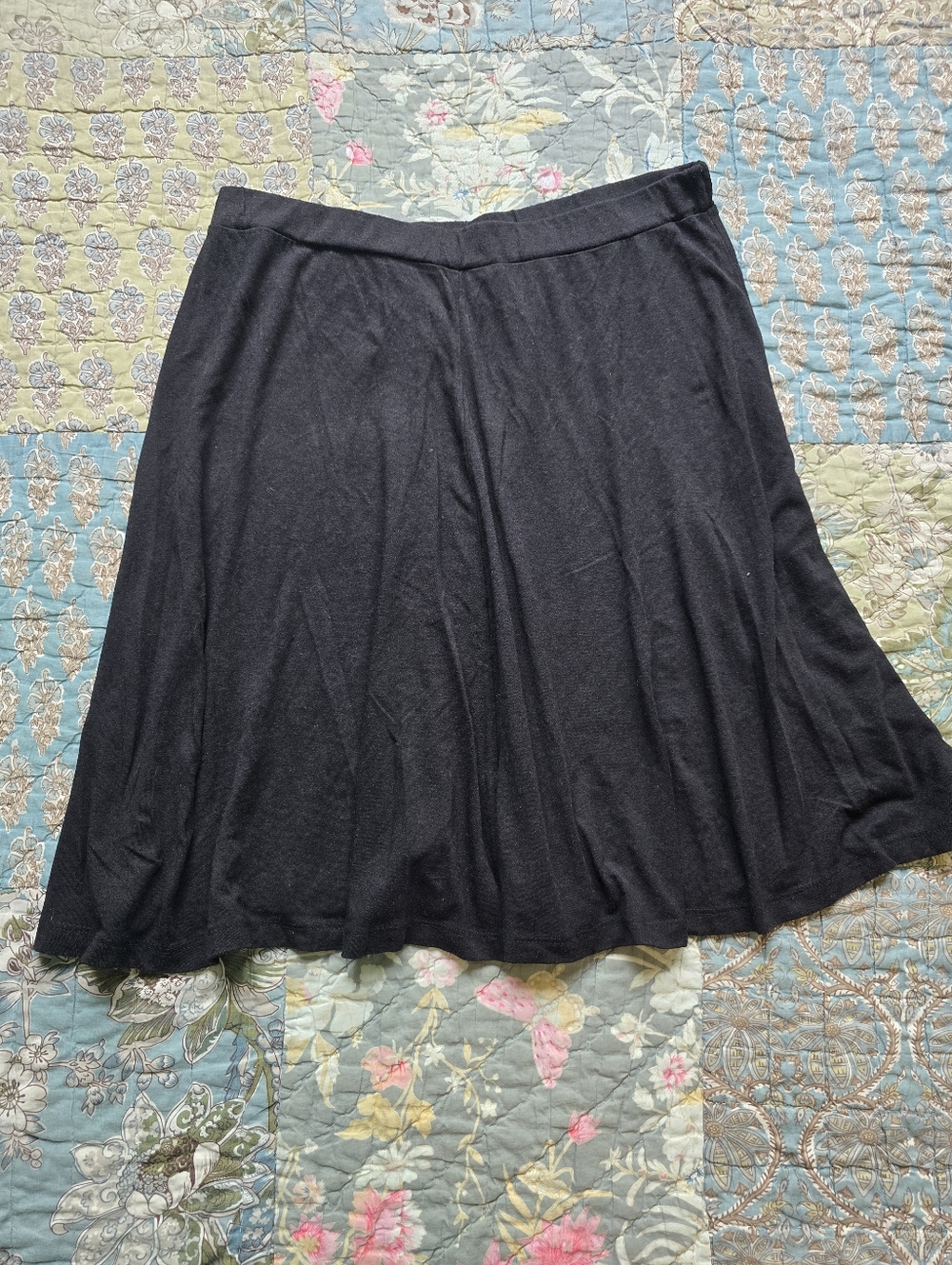 Synergy Organic Clothing Bamboo Cotton Skirt Women's Size Small